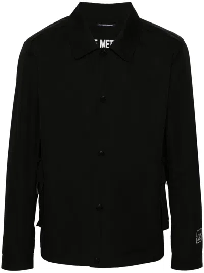C.p. Company The Metropolis Series Shirt Jacket In Black