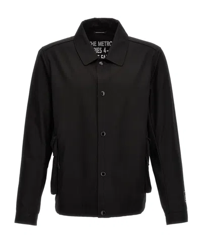 C.p. Company The Metropolis Series Shirt Jacket In Black