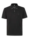 C.p. Company C.p.company The Metropolis Series Stretch Piquet Polo In Black