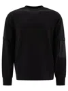 C.p. Company Sweatshirt With Pocket In Black