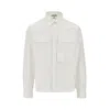 C.p. Company The Metropolis Series Utility-pocket Shirt In White