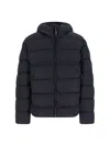C.p. Company Chrome-r Lens Hooded Jacket In Gray