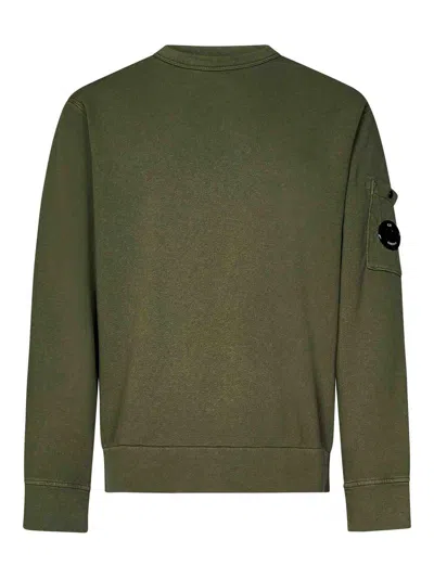 C.P. COMPANY SUÉTER CUELLO REDONDO - VERDE