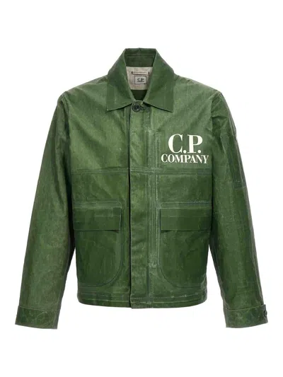 C.p. Company Toob-two Blouson In Green