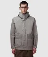 C.p. Company Toob Two Goggle Jacket In Vintage Khaki