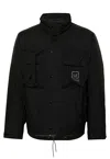 C.p. Company The Metropolis Series Gore-tex Infinium Hooded Jacket In Black