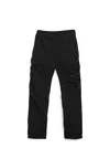 C.p. Company Chrome-r Cargo Lens Trousers In Black
