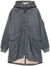 C.p. Company Long-sleeved Zipper Casual Jacket In Gray