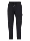 C.p. Company Utility Trousers With Elastic Waistband And Cargo Pocket