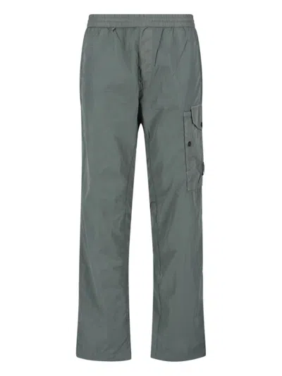 C.p. Company Trousers In Gray