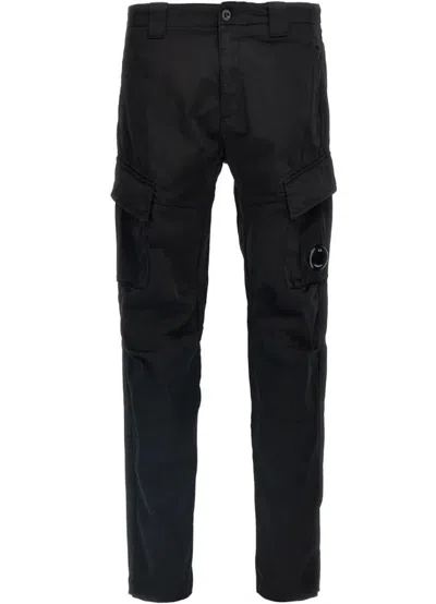 C.p. Company Trousers In Black