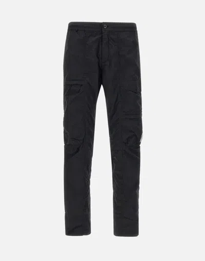 C.p. Company Trousers In Black