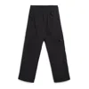C.p. Company Modern Fit Black Trousers In Black