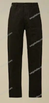 C.p. Company Trousers Black In Black