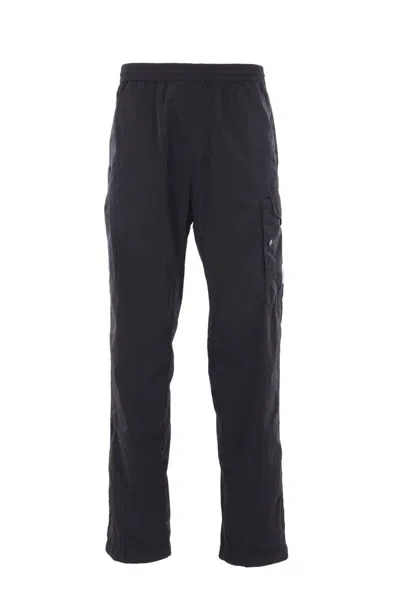 C.p. Company Cp Company Cargo Pant In Chrome R In Black