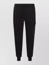 C.p. Company Utility Trousers With Elastic Waistband And Cargo Pocket