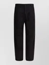 C.p. Company Trousers Featuring Various Functional Pockets In Black