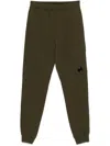C.p. Company Lens-detail Cargo Track Pants In Ivy Green
