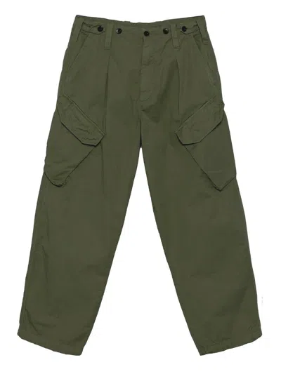 C.p. Company Trousers In Thyme