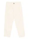 C.p. Company C.p.company Pleated Pants In White