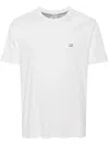 C.p. Company Logo-print Cotton T-shirt In White
