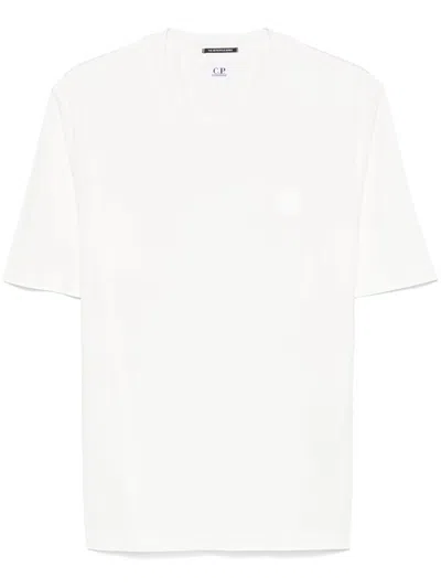 C.p. Company Tshirts Clothing In 103 Gauze White