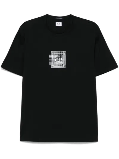 C.p. Company Tshirts Clothing In 999 Black
