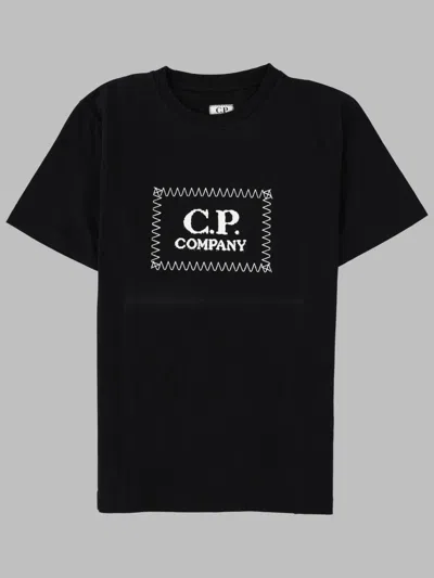 C.p. Company T.shirts Short Sleeve In Black
