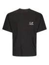 C.p. Company T-shirt In Jersey In Black