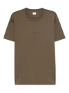 C.p. Company Logo-embroidered T-shirt In Green