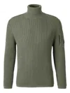 C.p. Company Turtleneck Sweater In Green