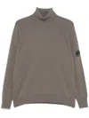C.p. Company Turtleneck Sweater In Grey