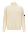 C.p. Company Turtleneck Sweater In Nude