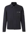 C.p. Company Twill Shirt Jacket In Blue
