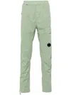 C.p. Company Twill Stretch Cargo Pants In Green