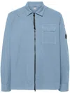 C.p. Company C. P. Company Man Shirt Pastel Blue Size 3xl Cotton