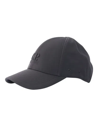 C.p. Company Undersixteen Baseball Cap In Black