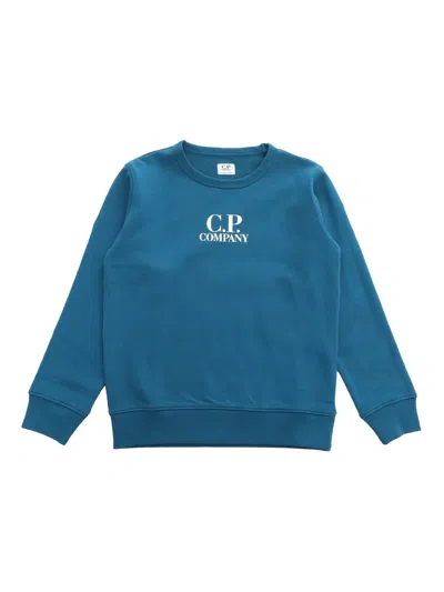 C.p. Company Undersixteen Kids' Blue Sweatshirt
