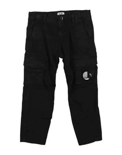 C.p. Company Undersixteen C. P. Company Undersixteen Toddler Boy Pants Black Size 6 Cotton, Elastane