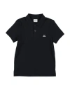 C.p. Company Undersixteen Babies' C. P. Company Undersixteen Toddler Boy Polo Shirt Midnight Blue Size 6 Cotton, Elastane
