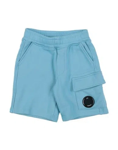 C.p. Company Undersixteen Babies' C. P. Company Undersixteen Toddler Boy Shorts & Bermuda Shorts Light Blue Size 3 Cotton