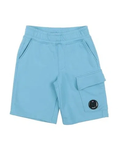 C.p. Company Undersixteen Babies' C. P. Company Undersixteen Toddler Boy Shorts & Bermuda Shorts Light Blue Size 4 Cotton