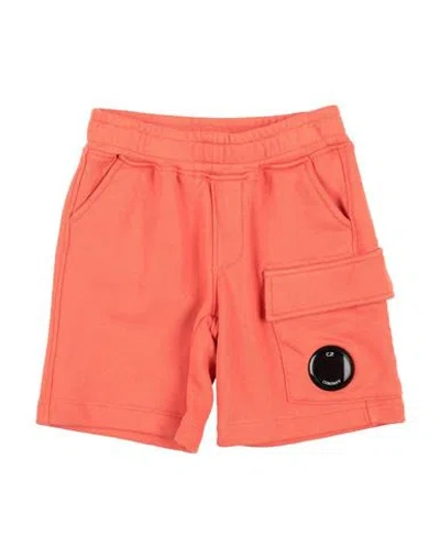 C.p. Company Undersixteen Babies' C. P. Company Undersixteen Toddler Boy Shorts & Bermuda Shorts Orange Size 3 Cotton