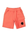 C.p. Company Undersixteen Babies' C. P. Company Undersixteen Toddler Boy Shorts & Bermuda Shorts Orange Size 6 Cotton