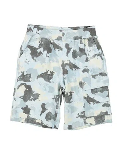 C.p. Company Undersixteen Babies' C. P. Company Undersixteen Toddler Boy Shorts & Bermuda Shorts Sky Blue Size 6 Cotton, Elastane