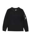 C.p. Company Undersixteen C. P. Company Undersixteen Toddler Boy Sweater Black Size 6 Wool In Black