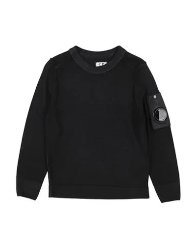 C.p. Company Undersixteen Babies' C. P. Company Undersixteen Toddler Boy Sweater Black Size 6 Wool