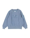 C.p. Company Undersixteen C. P. Company Undersixteen Toddler Boy Sweatshirt Light Blue Size 6 Cotton In Blue
