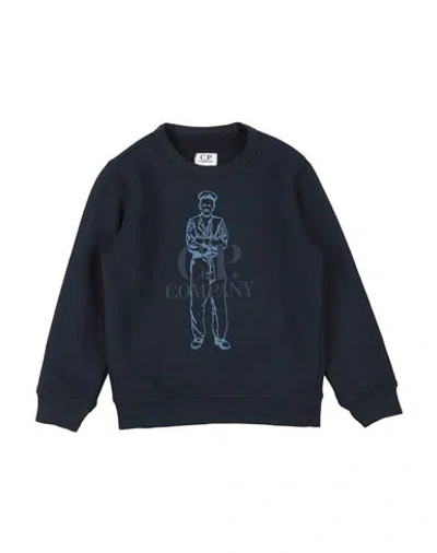 C.p. Company Undersixteen Babies' C. P. Company Undersixteen Toddler Boy Sweatshirt Midnight Blue Size 6 Cotton