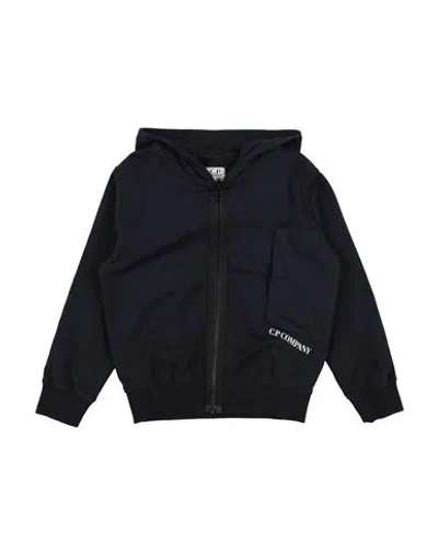 C.p. Company Undersixteen Babies' C. P. Company Undersixteen Toddler Boy Sweatshirt Midnight Blue Size 6 Cotton, Elastane